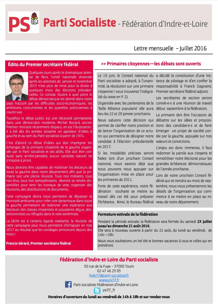 Newsletter fédé juillet 2016 - 3